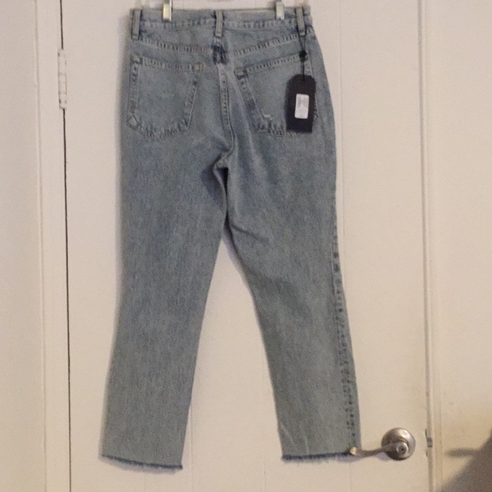 Acid Washed Rag & Bone Ripped Jeans - Picture 2 of 2